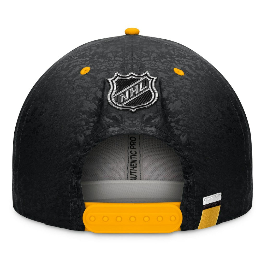 Pittsburgh Penguins Fanatics Authentic Pro Alternate Jersey Snapback Hat - Black/Gold Jerseys