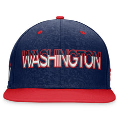 Washington Capitals Fanatics Authentic Pro Alternate Jersey Snapback Hat - Navy/Red Jerseys