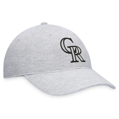 Colorado Rockies Logo Adjustable Hat Gray