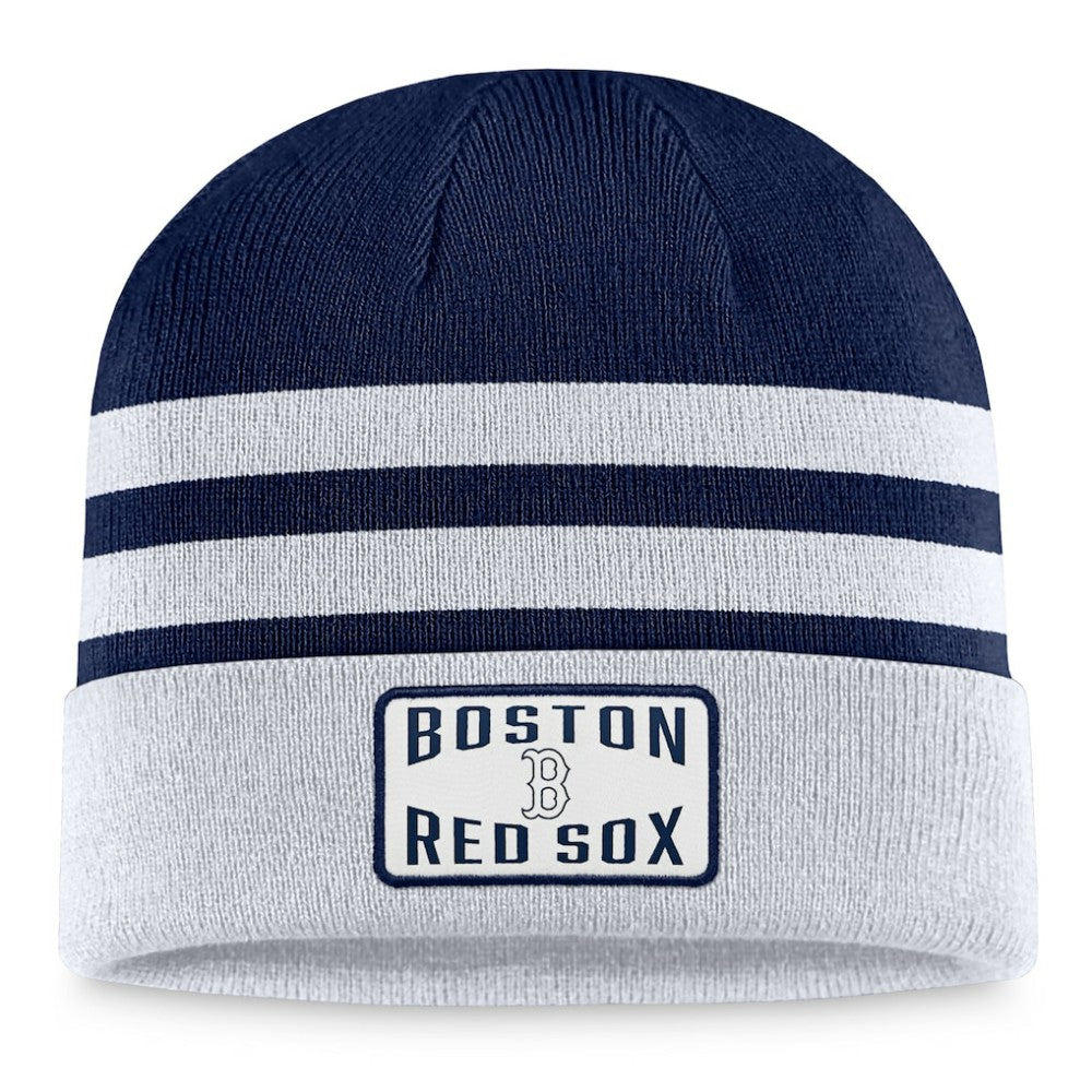 Boston Red Sox Cuffed Knit Hat Gray