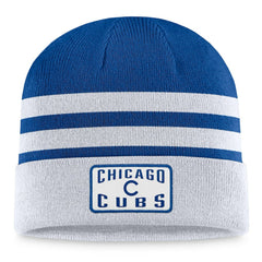 Chicago Cubs Cuffed Knit Hat Gray
