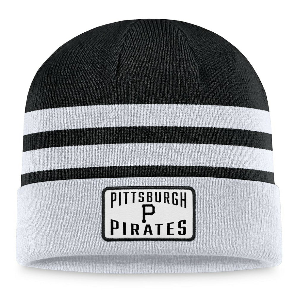 Pittsburgh Pirates Cuffed Knit Hat Gray