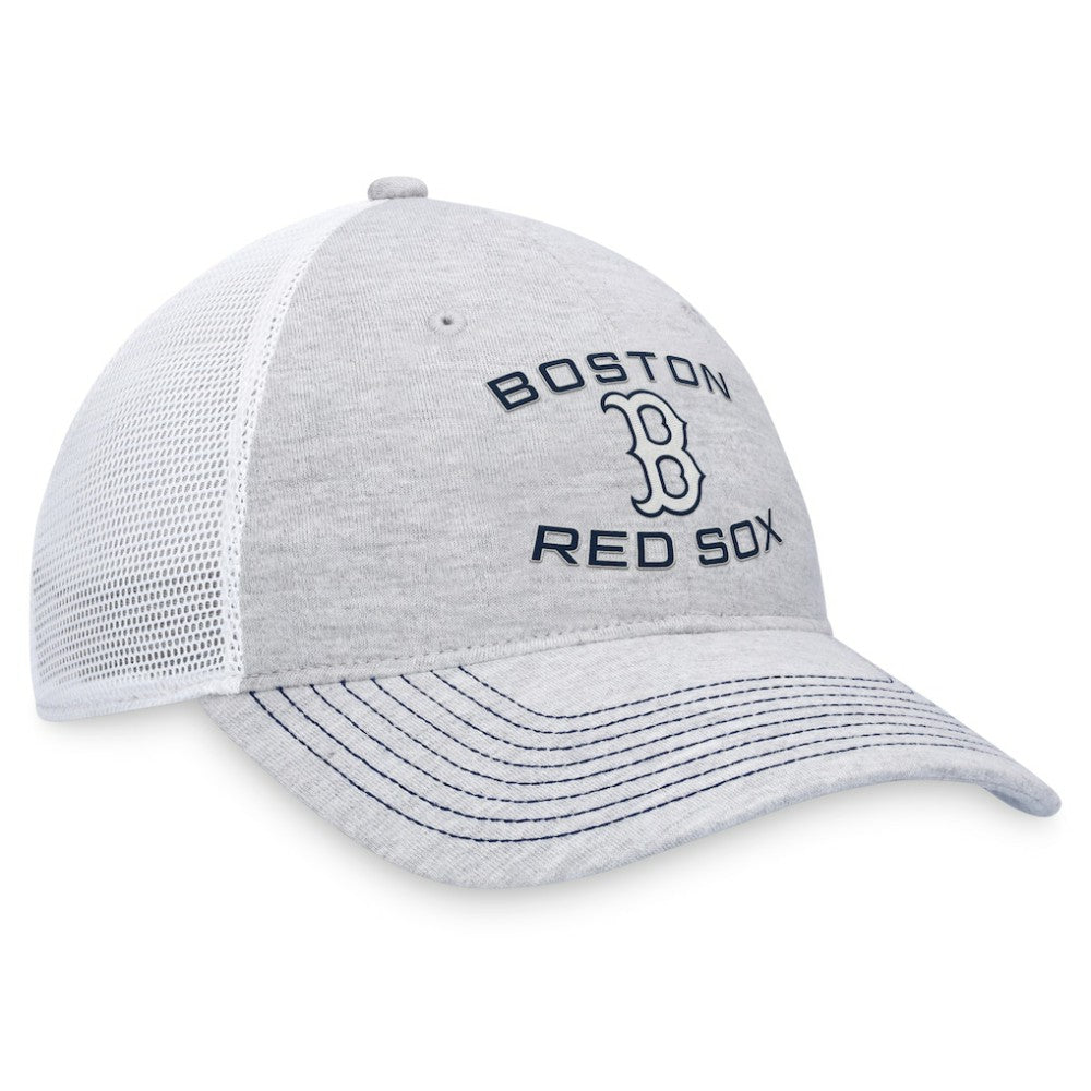 Boston Red Sox Trucker Adjustable Hat Gray