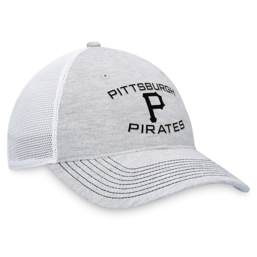 Pittsburgh Pirates Trucker Adjustable Hat Gray