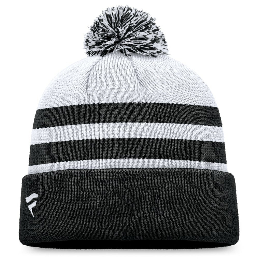 Pittsburgh Pirates Cuffed Knit Hat with Pom Gray