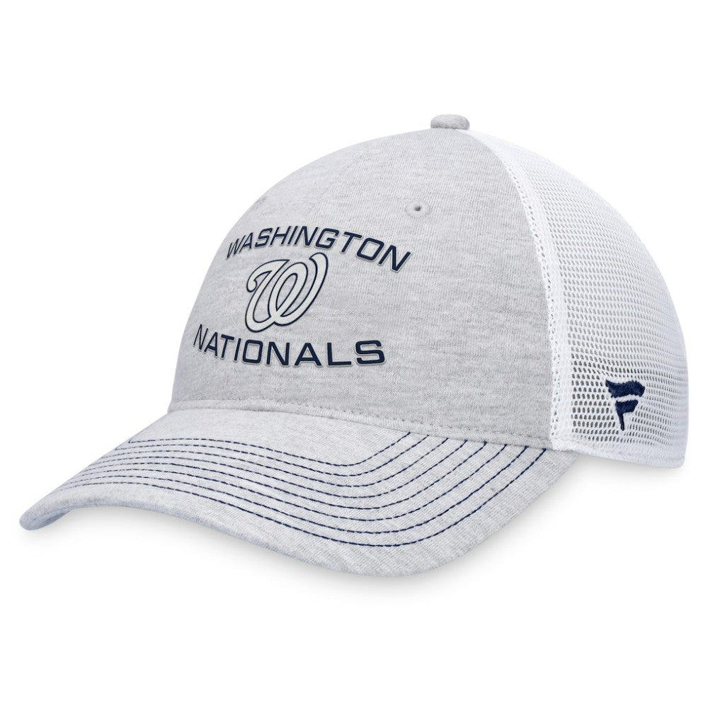 Washington Nationals Trucker Adjustable Hat Gray