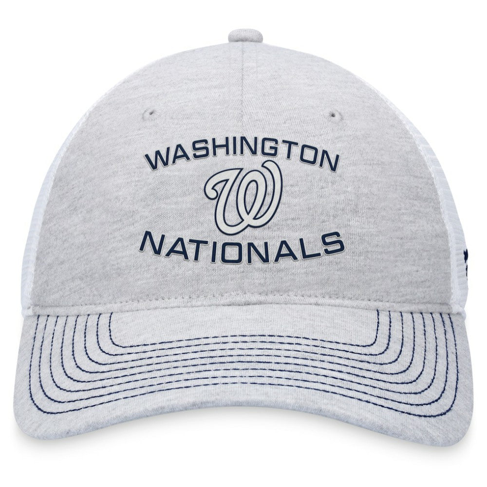 Washington Nationals Trucker Adjustable Hat Gray
