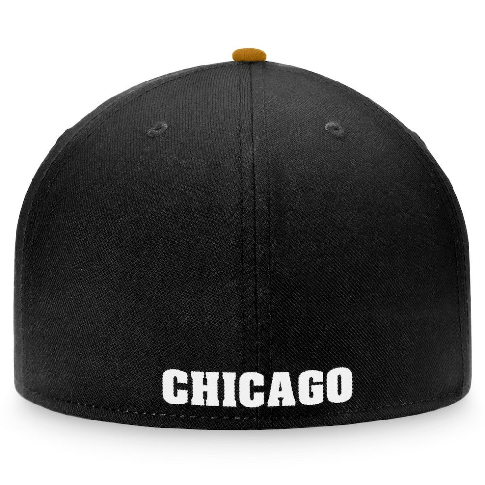 Chicago White Sox Fitted Hat Black/Khaki