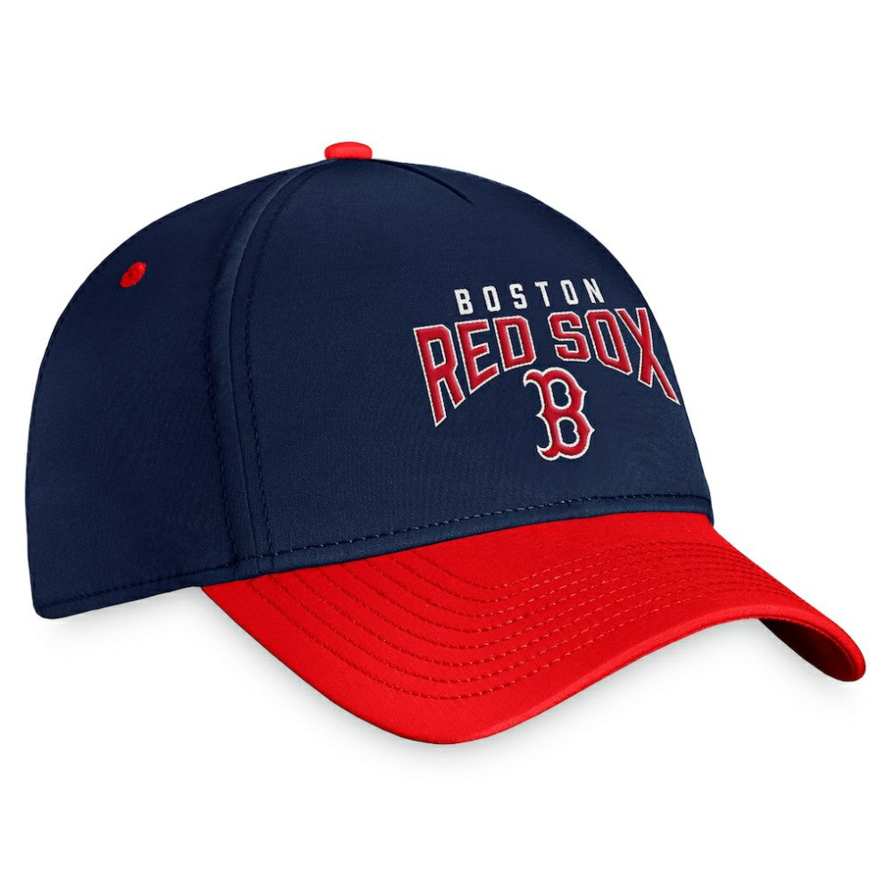 Boston Red Sox Stacked Logo Flex Hat Navy/Red