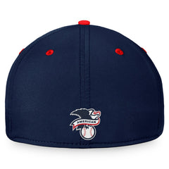 Boston Red Sox Stacked Logo Flex Hat Navy/Red