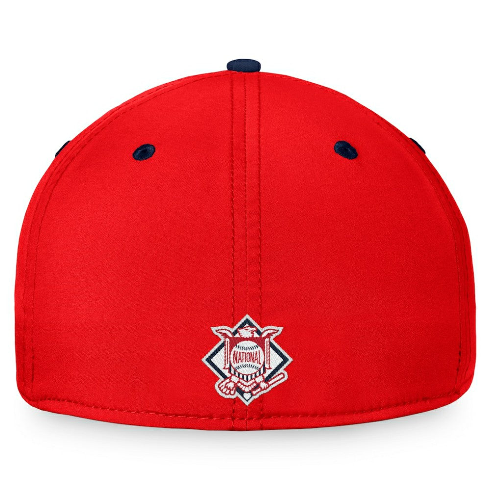 St. Louis Cardinals Stacked Logo Flex Hat Red/Navy