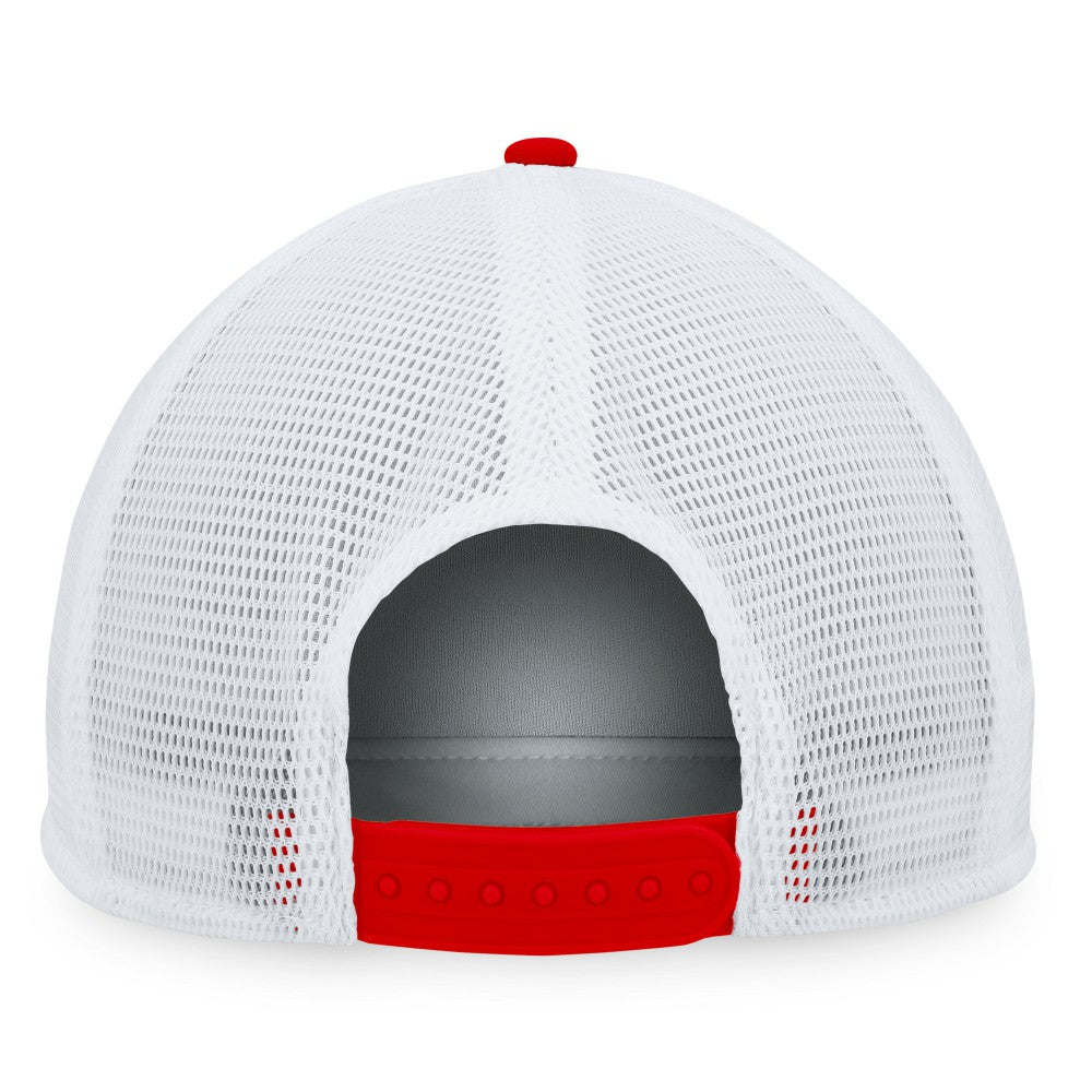Los Angeles Angels Foam Front Patch Trucker Snapback Hat Red