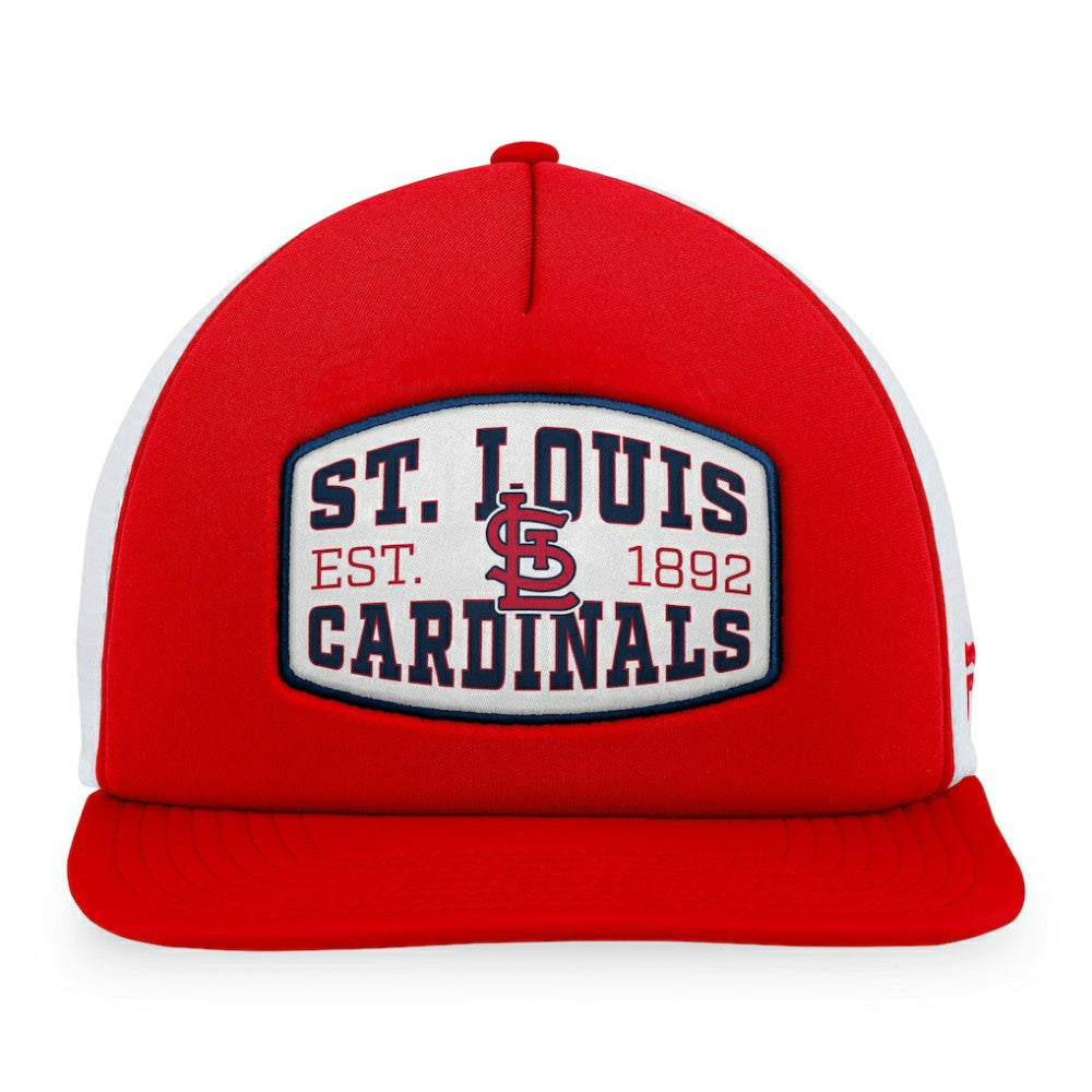 St. Louis Cardinals Foam Front Patch Trucker Snapback Hat Red