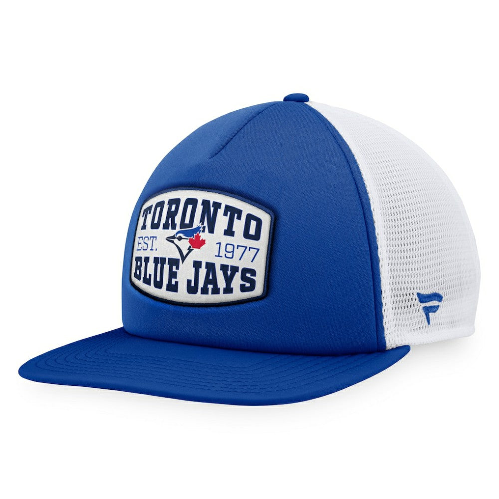 Toronto Blue Jays Foam Front Patch Trucker Snapback Hat Royal