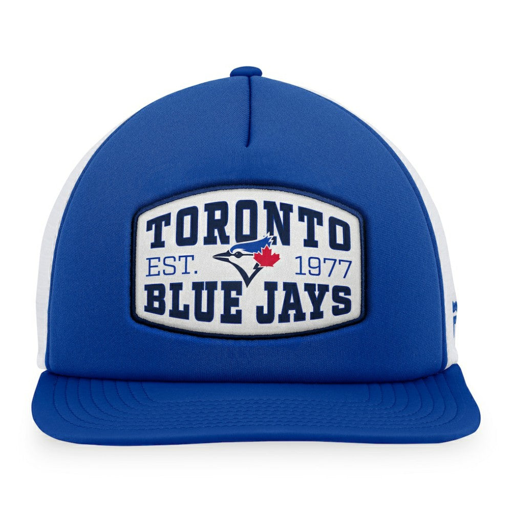 Toronto Blue Jays Foam Front Patch Trucker Snapback Hat Royal