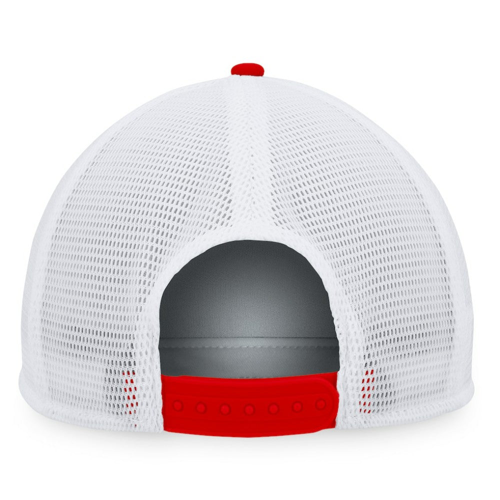 Washington Nationals Foam Front Patch Trucker Snapback Hat Red