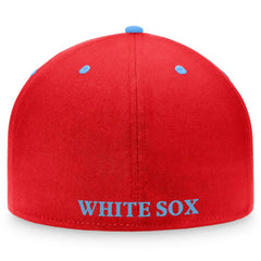 Chicago White Sox Cooperstown Collection Two-Tone Fitted Hat Red/Light Blue