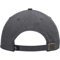 Seattle Kraken '47 Clean Up Adjustable Hat - Charcoal Hats