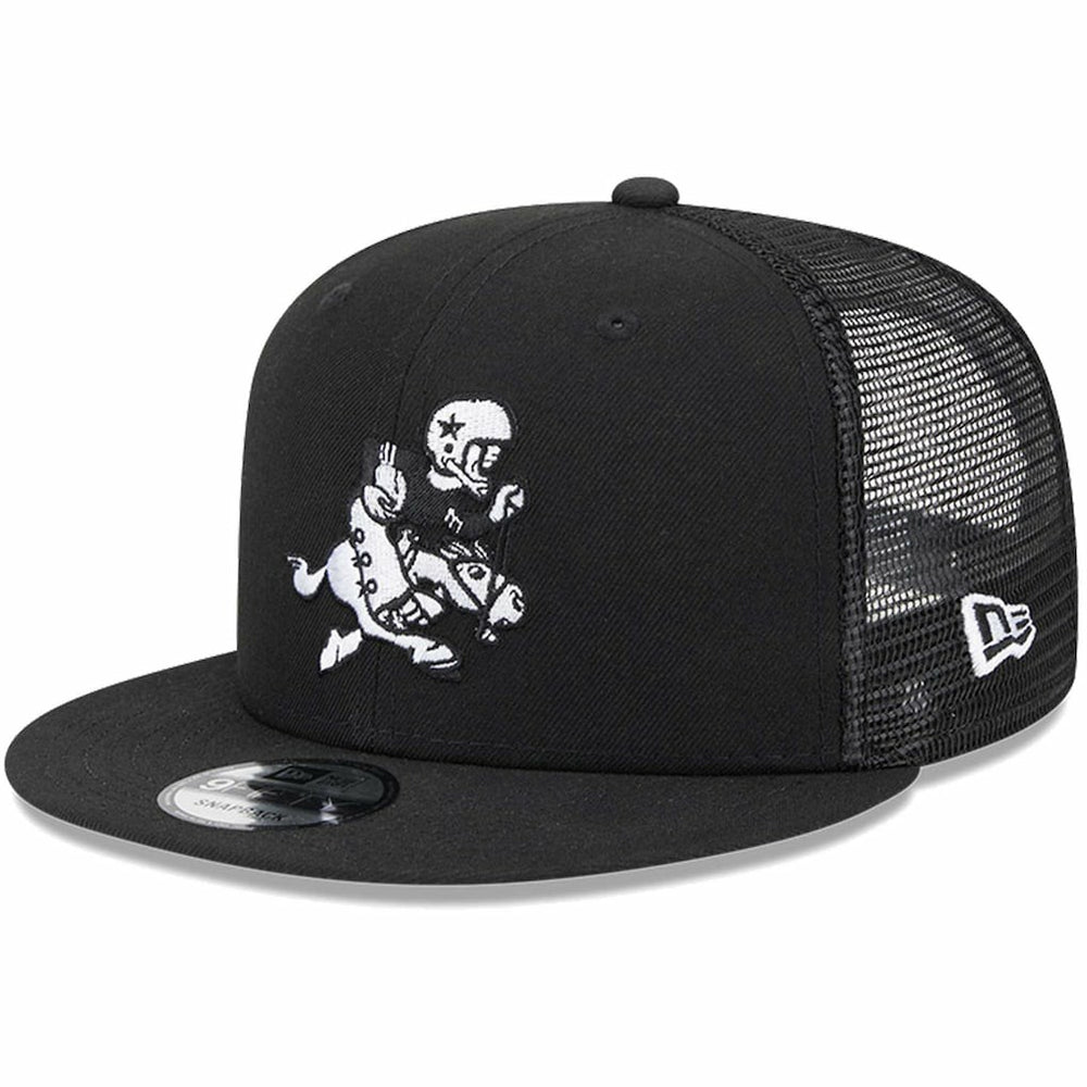 Dallas Cowboys New Era Retro Joe Main Trucker 9FIFTY Snapback Hat - Black online
