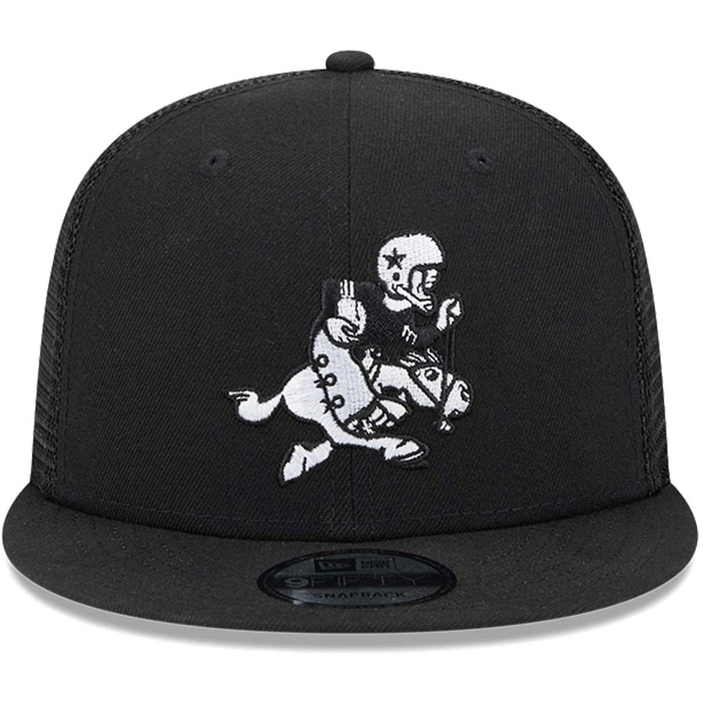 Dallas Cowboys New Era Retro Joe Main Trucker 9FIFTY Snapback Hat - Black online