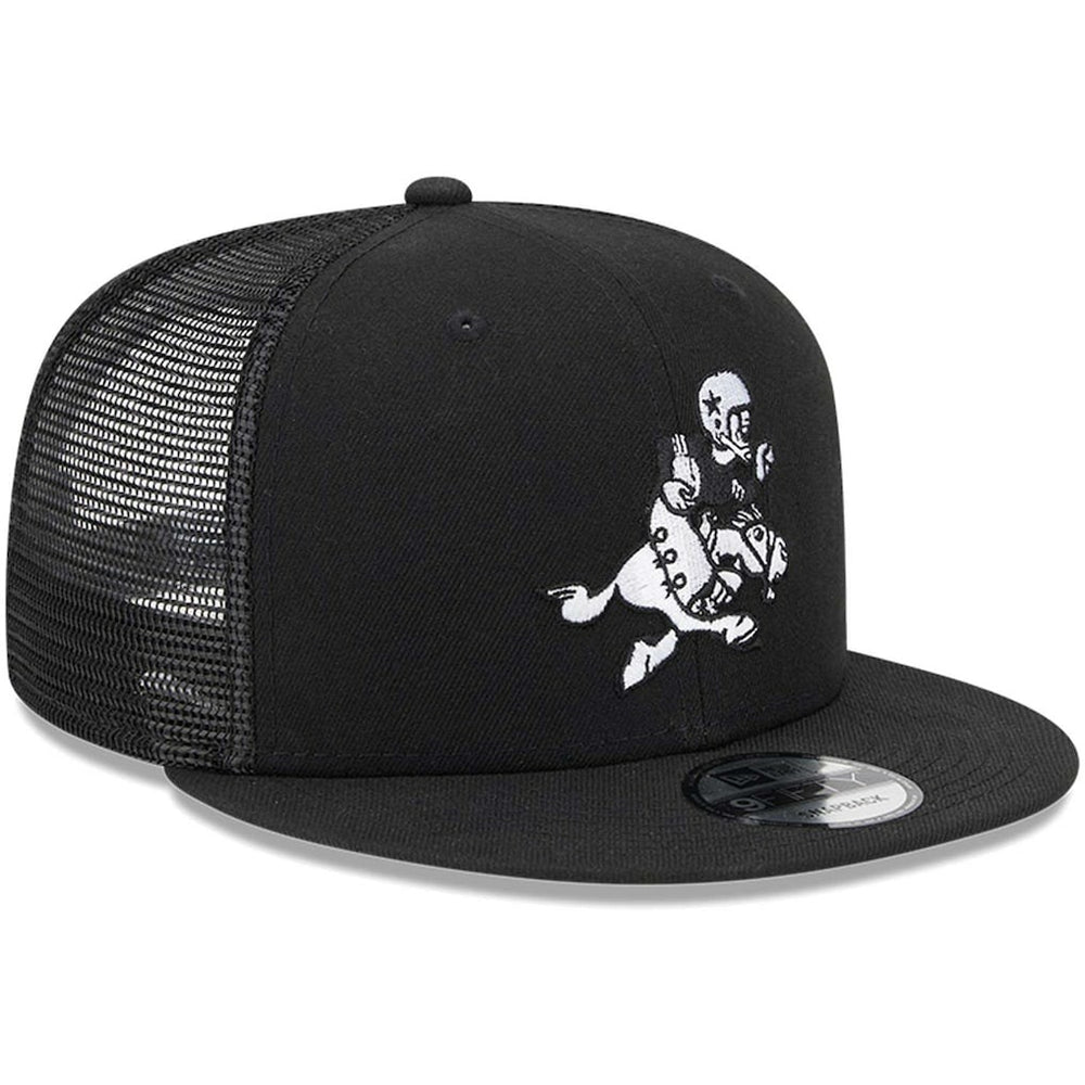Dallas Cowboys New Era Retro Joe Main Trucker 9FIFTY Snapback Hat - Black online