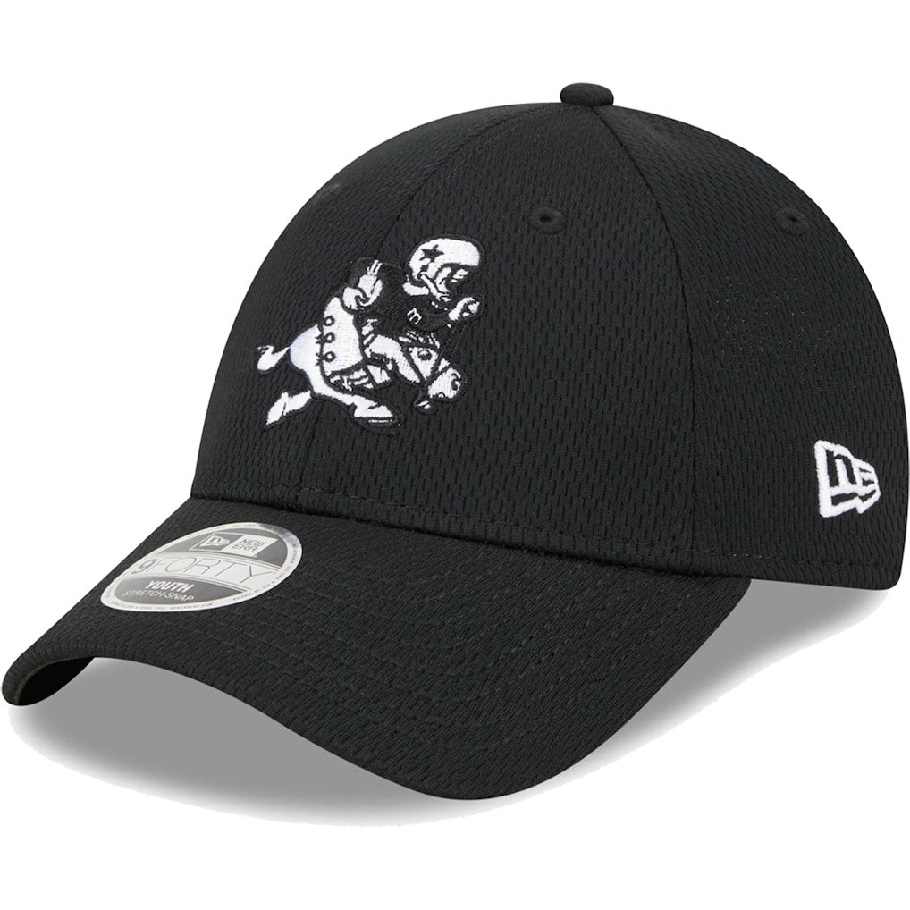 Dallas Cowboys New Era Youth Retro Joe Main B-Dub 9FORTY Adjustable Hat - Black cheap