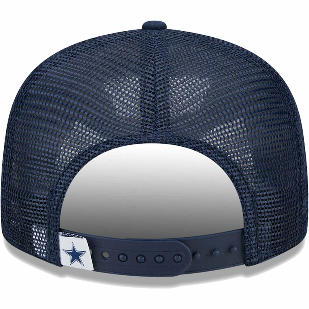 Dallas Cowboys New Era Youth Main Trucker 9FIFTY Snapback Hat - Navy on sale