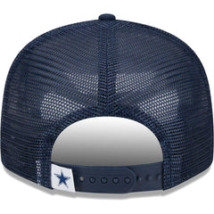 Dallas Cowboys New Era Main Trucker 9FIFTY Snapback Hat - Navy for sale