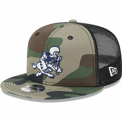 Dallas Cowboys New Era Youth Retro Joe Main Trucker 9FIFTY Snapback Hat - Camo on sale