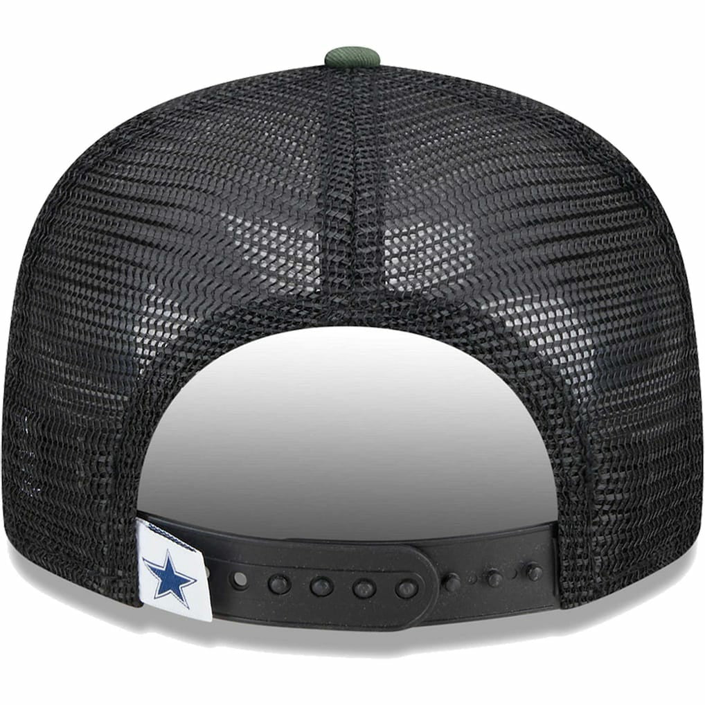 Dallas Cowboys New Era Youth Main Trucker 9FIFTY Snapback Hat - Camo discount