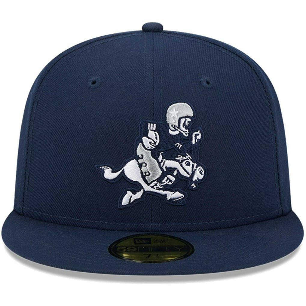 Dallas Cowboys New Era Retro Joe Main 59FIFTY Fitted Hat - Navy for sale