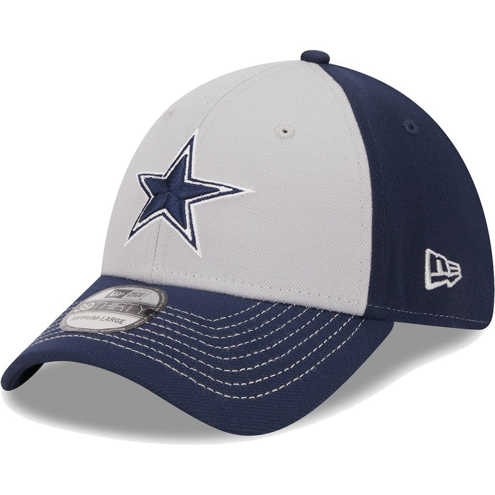 Dallas Cowboys New Era Main 39THIRTY Flex Hat - Gray cheap