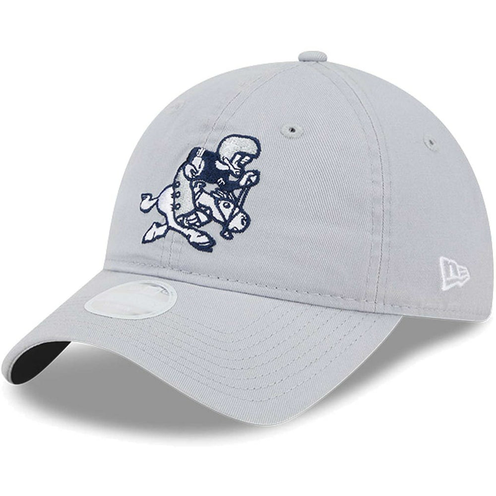 Dallas Cowboys New Era Women's Throwback Main Core Classic 2.0 9TWENTY Adjustable Hat - Gray for sale