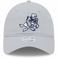 Dallas Cowboys New Era Women's Throwback Main Core Classic 2.0 9TWENTY Adjustable Hat - Gray for sale