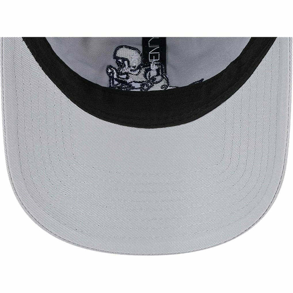 Dallas Cowboys New Era Women's Throwback Main Core Classic 2.0 9TWENTY Adjustable Hat - Gray for sale