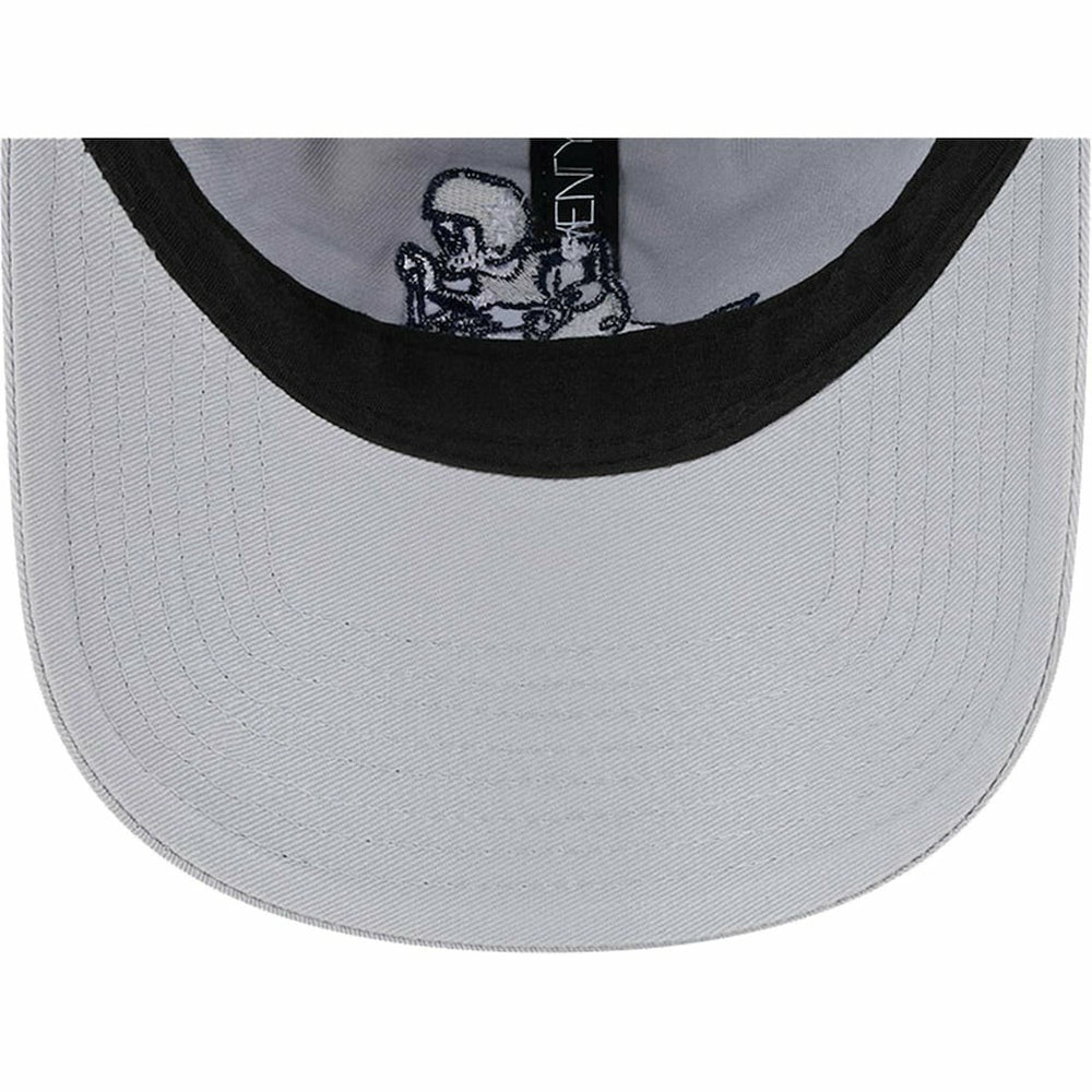 Dallas Cowboys New Era Women's Throwback Main Core Classic 2.0 9TWENTY Adjustable Hat - Gray for sale
