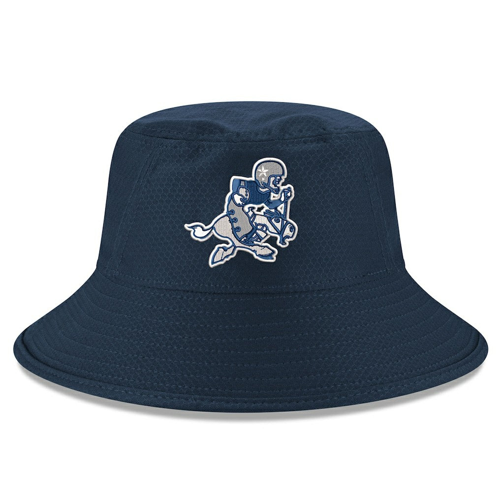 Dallas Cowboys New Era Main Bucket Hat - Navy for sale
