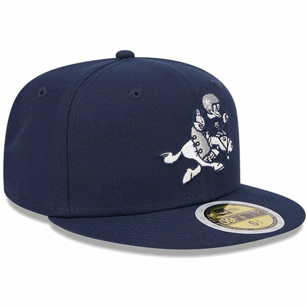 Dallas Cowboys New Era Youth 1966-69 Gridiron Classics Retro Joe Throwback Logo Main 59FIFTY Fitted Hat - Navy on sale
