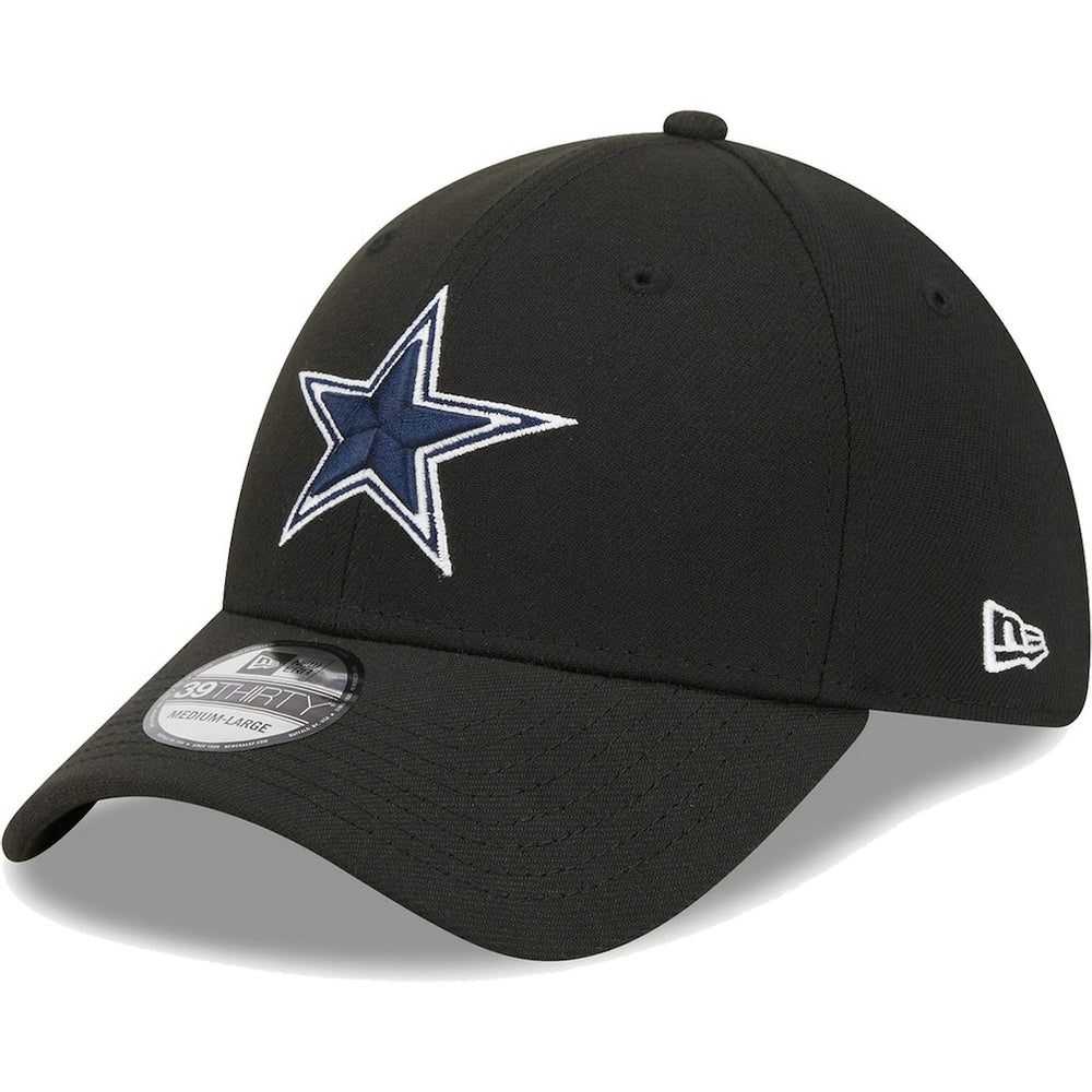 Dallas Cowboys New Era Main 39THIRTY Flex Hat - Black on sale