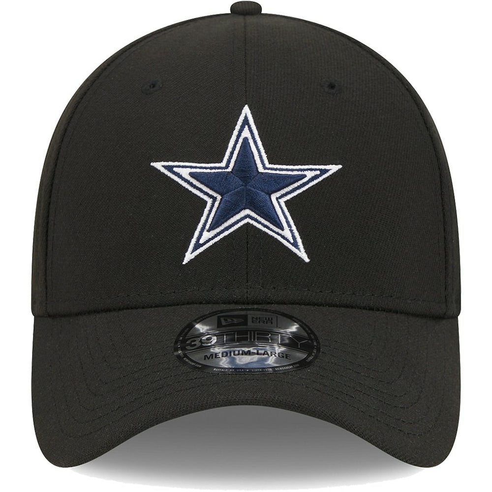 Dallas Cowboys New Era Main 39THIRTY Flex Hat - Black on sale