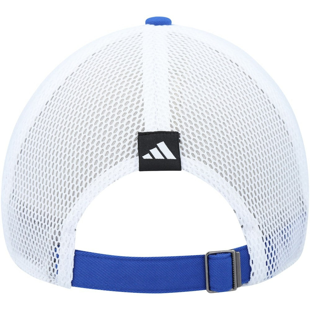 San Jose Sharks adidas Color Pop Trucker Adjustable Hat - Blue Hats