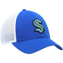 Seattle Kraken adidas Color Pop Trucker Adjustable Hat - Blue Hats