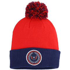 Washington Capitals adidas Women's Laurel Cuffed Knit Hat with Pom - Red Hats