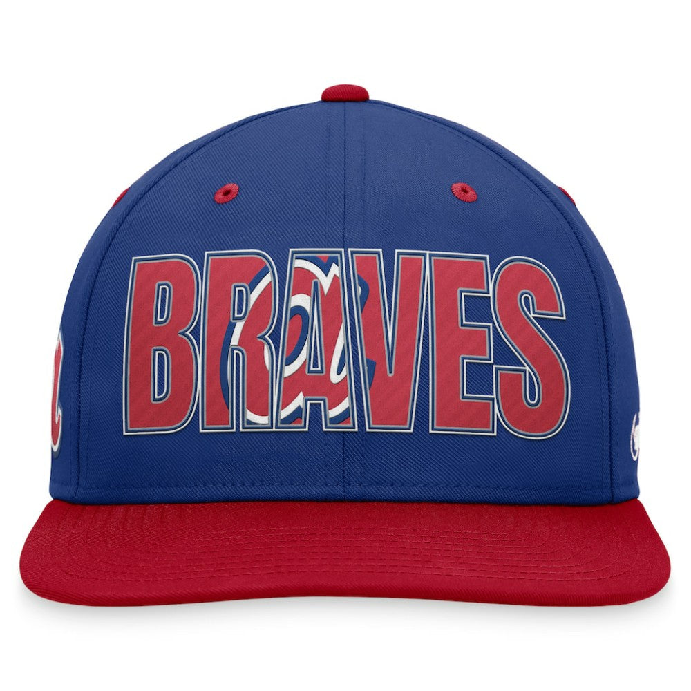 Atlanta Braves Cooperstown Collection Pro Snapback Hat Royal
