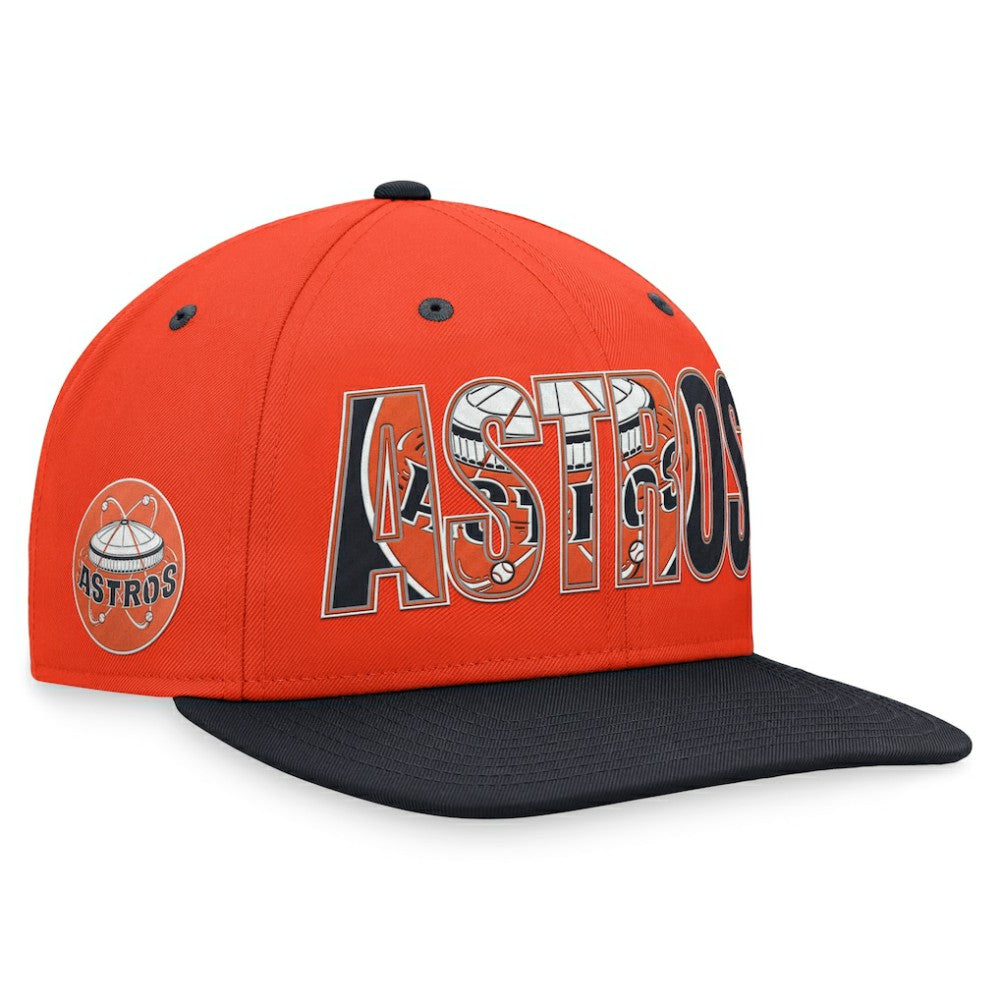 Houston Astros Cooperstown Collection Pro Snapback Hat Orange