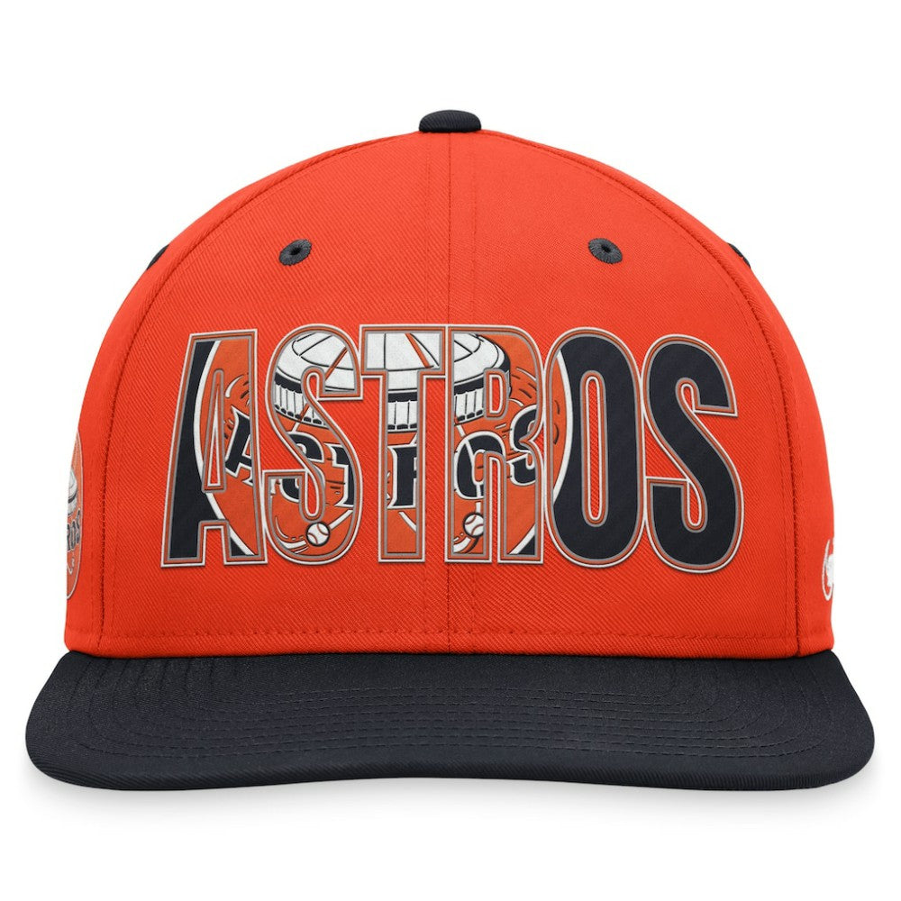 Houston Astros Cooperstown Collection Pro Snapback Hat Orange