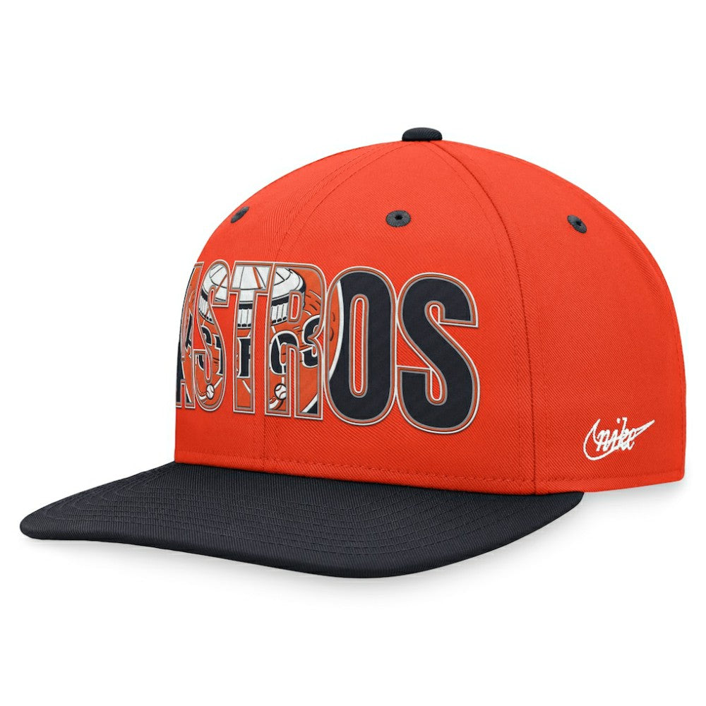 Houston Astros Cooperstown Collection Pro Snapback Hat Orange