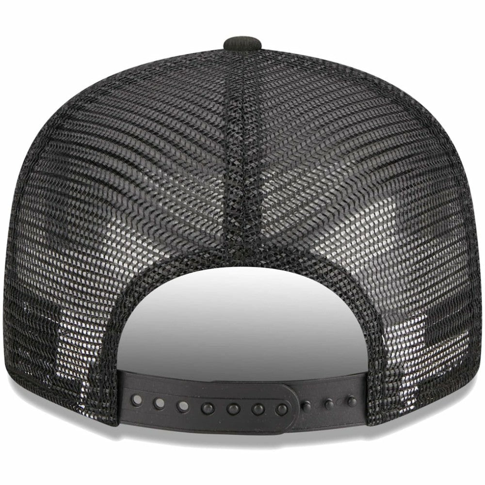 Chicago White Sox Scratch Squared Trucker 9FIFTY Snapback Hat Black