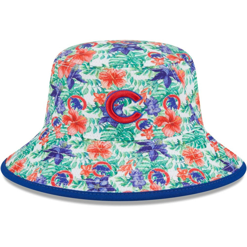 Chicago Cubs Tropic Floral Bucket Hat
