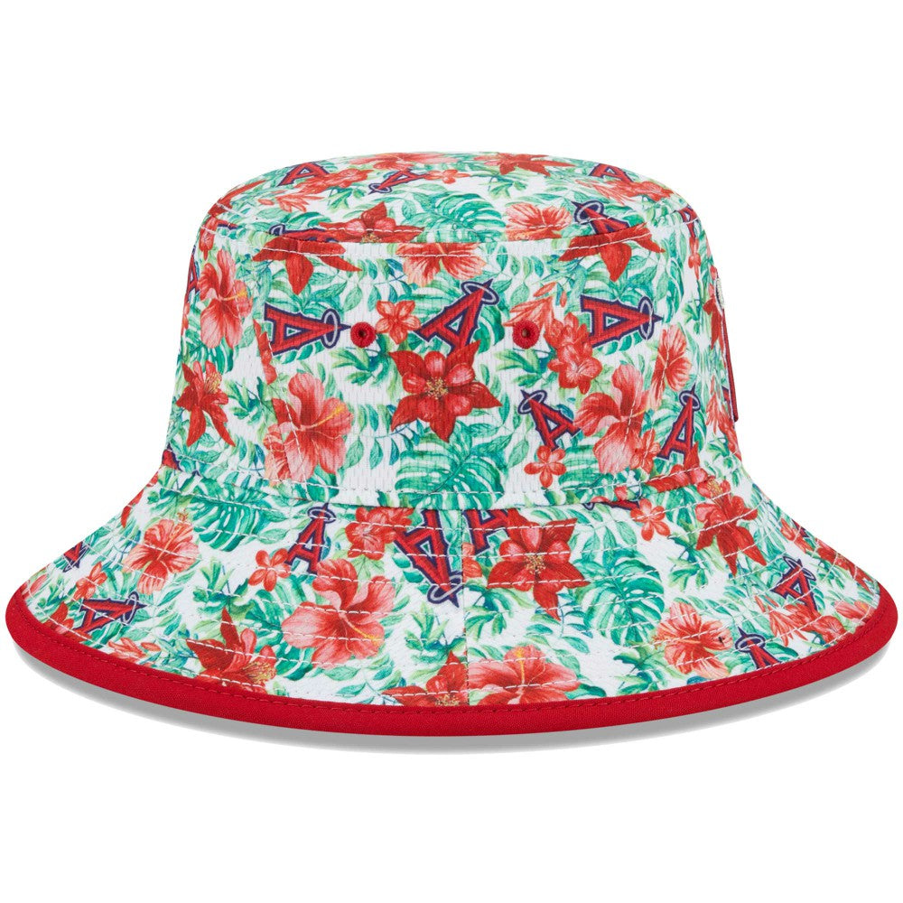 Los Angeles Angels Tropic Floral Bucket Hat